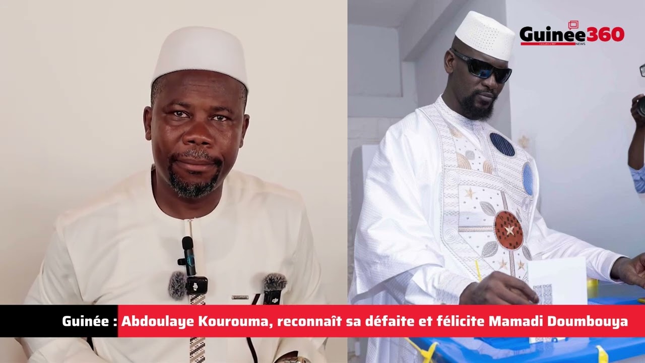 Guinée : Abdoulaye Kourouma, reconnaît sa défaite et félicite Mamadi Doumbouya