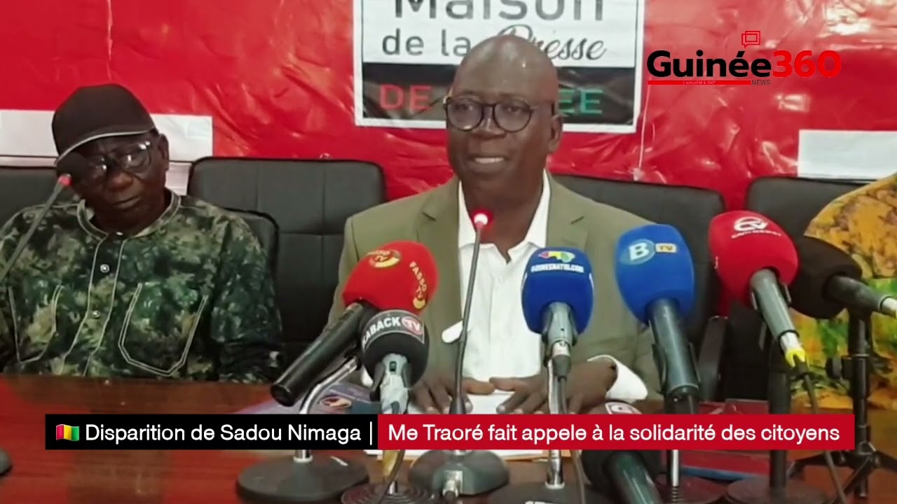 🇬🇳 Disparition de Sadou Nimaga | Me Traoré fait appele à la solidarité des citoyens