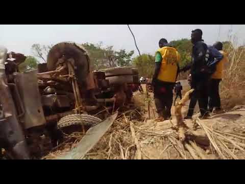 Accident de la circulation ce vendredi 10 avril à Siguiri