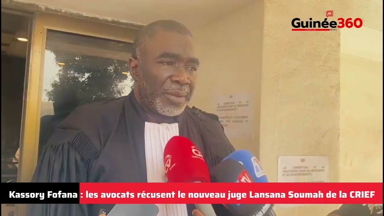 Kassory Fofana : les avocats récusent le nouveau juge Lansana Soumah de la CRIEF