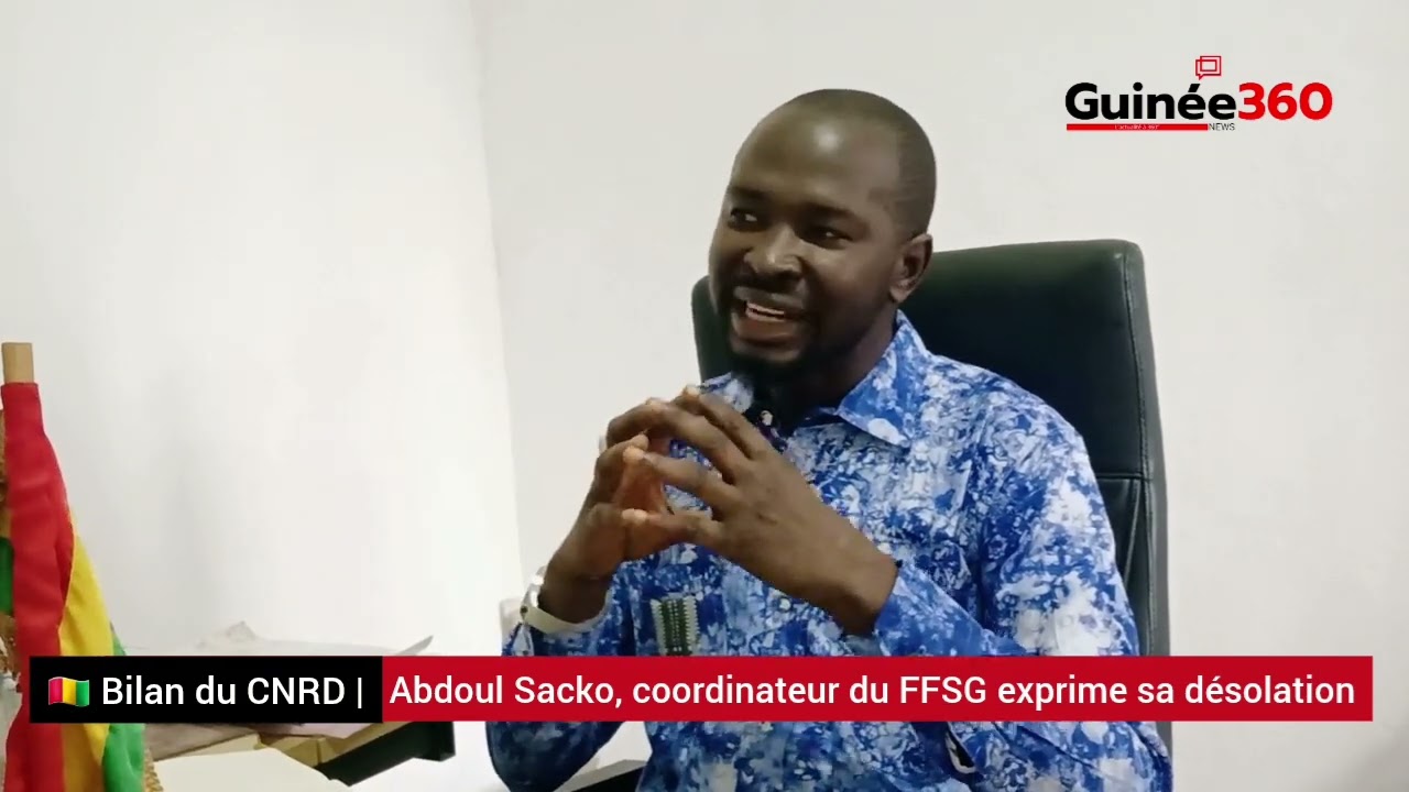 🇬🇳 Bilan du CNRD | Abdoul Sacko exprime sa désolation