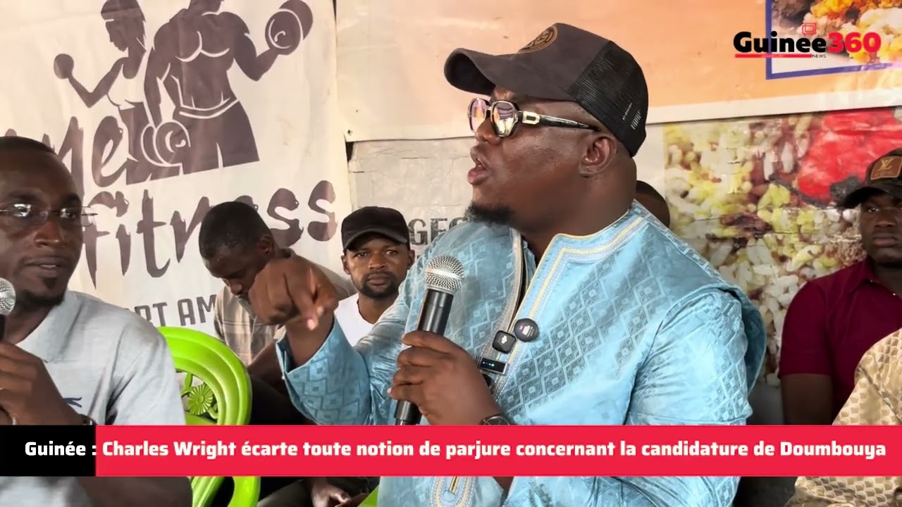 Guinée : Charles Wright écarte toute notion de parjure concernant la candidature de Doumbouya