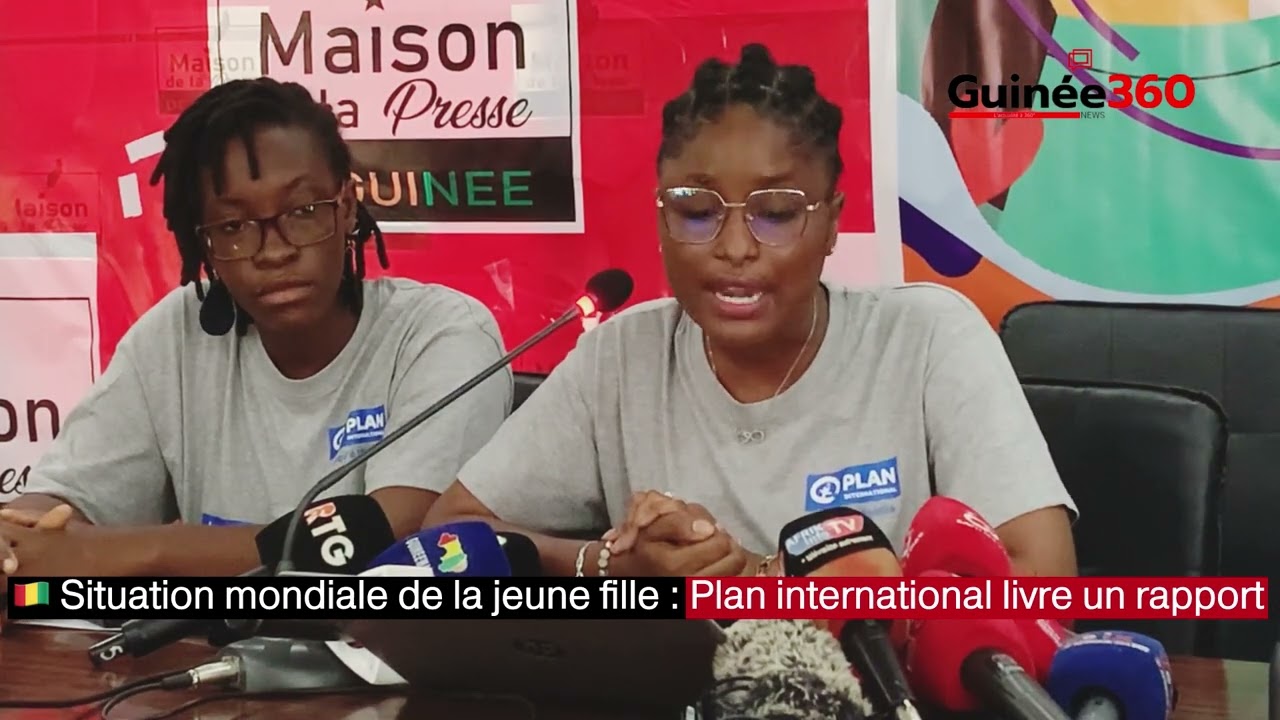 🇬🇳 Situation mondiale de la jeune fille : Plan International livreun rapport |