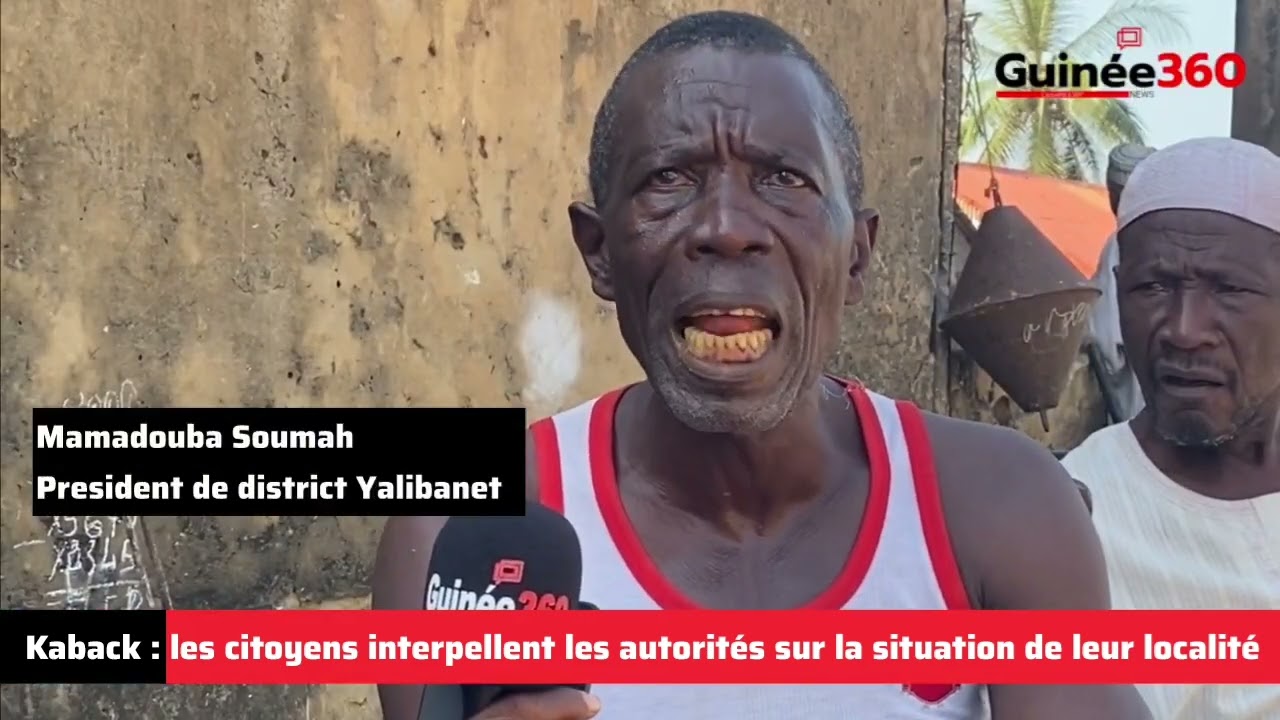 Kaback : les citoyens interpellent les autorités sur la situation de leur localité