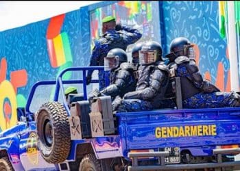 Guinée : le général Doumbouya crée un Groupement blindé de la Gendarmerie Mobile