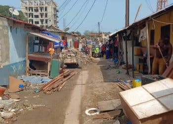 Conakry : les premières pluies exposent les sinistrés de Coronthie