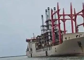 Crise énergétique : le bateau à centrale thermique turc est à Conakry