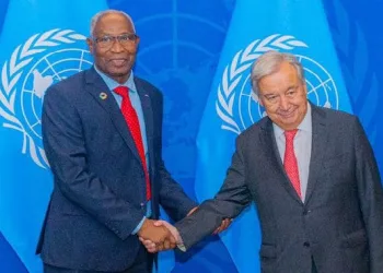 New York : Antonio Guterres, « très attaché à la Guinée », reçoit Bah Oury