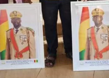 Guinée : Le MATD déploie les effigies de Mamadi Doumbouya sur l’ensemble du territoire national