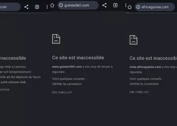 Médias : Guinée360 et plusieurs autres sites bloqués