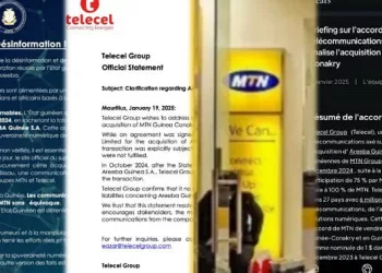 Acquisition d’Areeba Guinée : entre démenti du gouvernement et mise au point de Telecel