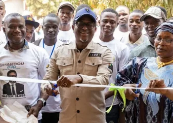 Enseignement supérieur : Alpha Bacar Barry inaugure de nouvelles infrastructures à l’ISAV de Faranah