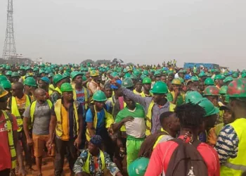 Manifestation sur le chantier de Koloma : l’entreprise contractante entame des pourparlers avec les ouvriers