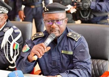 Djenaba Sory Camara, DG de la police : “Je vous invite à l’union sacrée autour du général Mamadi Doumbouya…”