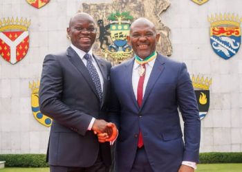 Le président gabonais honore Tony Elumelu pour son engagement en faveur du développement de l’Afrique