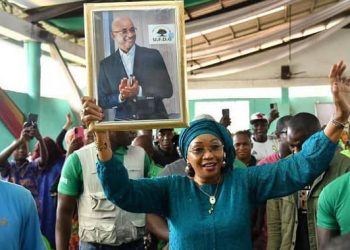 Hadja Halimatou : “Je suis venue baliser le chemin pour que Cellou Dalein puisse rentrer paisiblement”