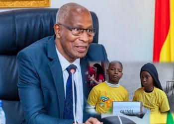 Dictée mondiale : deux élèves guinéens primés, Bah Oury exprime sa satisfaction