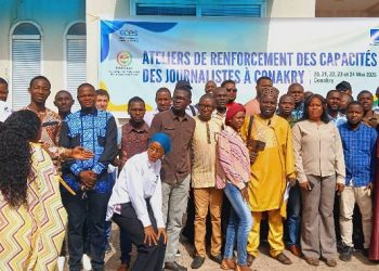 Conakry : des centaines de journalistes entament une formation sur les enjeux électoraux