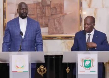 Alassane Ouattara appelle à “l’apaisement en Guinée” pour un retour à l’ordre constitutionnel