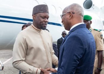 Coopération bilatérale : Ousmane Sonko entame une visite officielle de 2 jours à Conakry