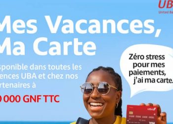 UBA Guinée lance la campagne “Mes Vacances, Ma Carte” pour des paiements faciles, sécurisés et accessibles tout l’été