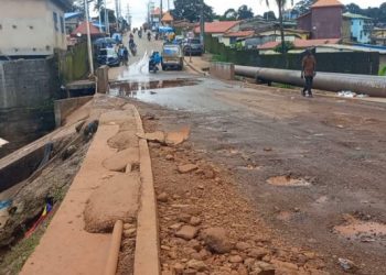 Matoto : risque d’effondrement du pont de Kondebounyi, les riverains alertent…
