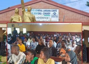 Rentrée universitaire 2025-2026 : forte affluence à l’Université Général Lansana Conté de Sonfonia