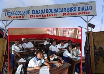 Sangoyah : faible affluence au Lycée Elhadj Boubacar Biro Diallo pour la rentrée scolaire