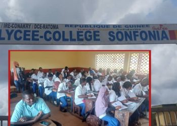 Rentrée des classes : forte affluence au Lycée-Collège de Sonfonia