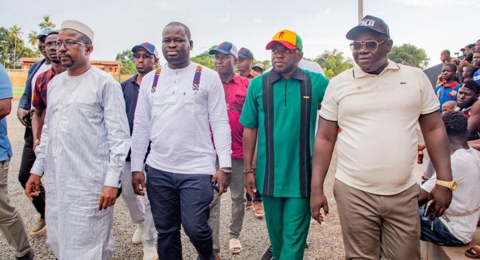 Delegation gouvernementale Tournoi U16 Boké Abdoulaye Keita