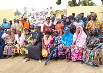 ANASP : des ex-agents bloquent l’inauguration du garage des véhicules de gestion des déchets