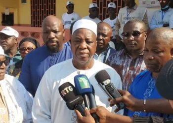 Morissanda Kouyaté après son vote : « La Guinée est politiquement mûre »