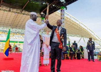 Présidentielle 2025 : Brice Clotaire Oligui Nguema félicite Mamadi Doumbouya