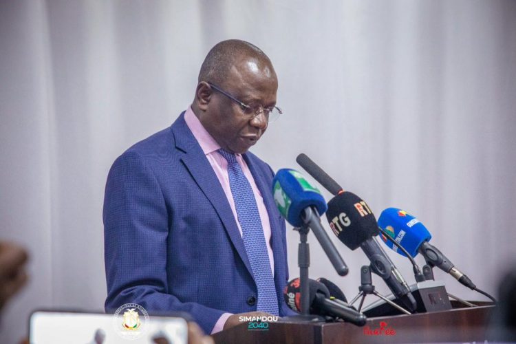 Bouna Sylla, ministre des Mines et de la Géologie