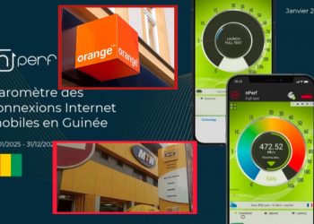 Guinée : Orange classée meilleure connexion Internet mobile en 2025, selon nPerf