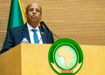 48e session de l’UA : Mahmoud Ali Youssouf salue le retour de la Guinée au sein de l’organisation