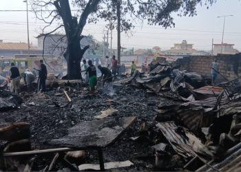 Incendie à Sangoyah : des ateliers et commerces ravagés par les flammes