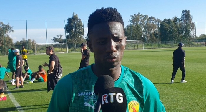Syli National : Gnagna Barry “fier d’apprendre aux côtés de Guirassy”
