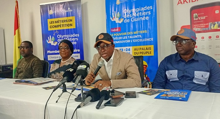 Olympiades des métiers : les ambitions d’Alpha Bacar Barry pour la 3e édition