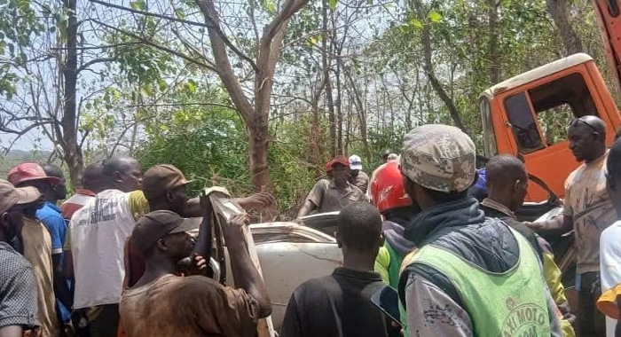 Kindia : cinq morts dans un accident de la circulation à Labota