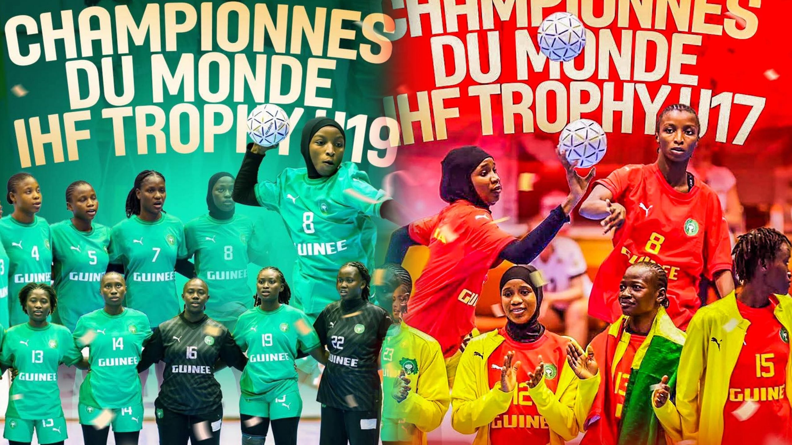 Handball / IHF Trophy féminin : La Guinée doublement sacrée championne du monde