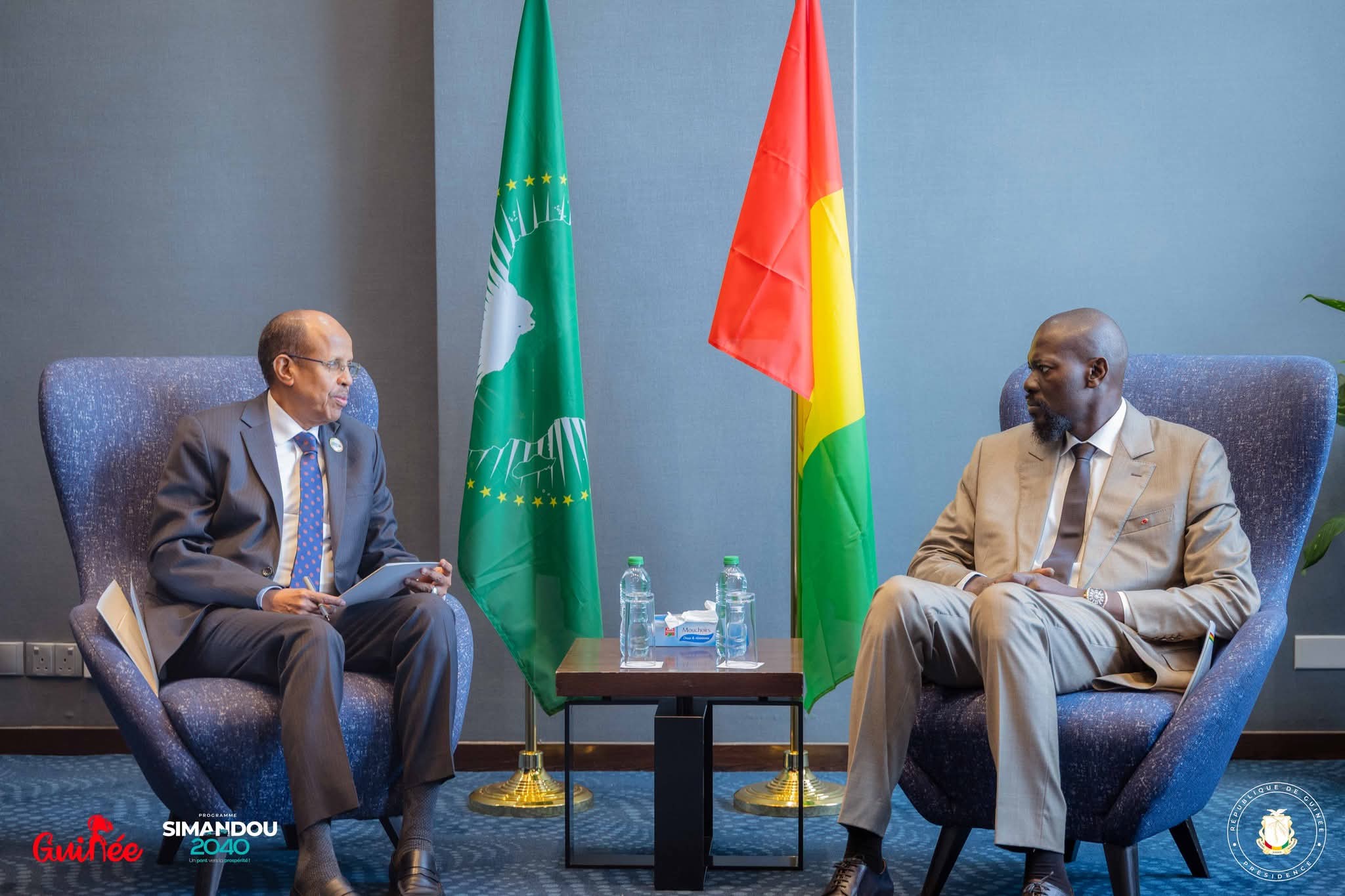 Coopération : la Guinée consolide le soutien de l’UA