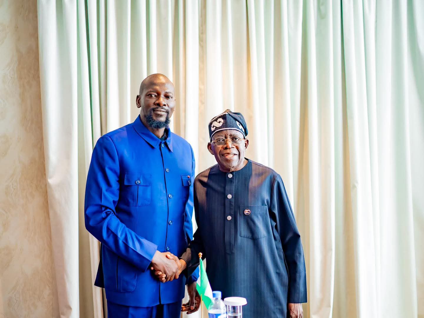 Nigeria : Bola Tinubu invite Mamadi Doumbouya à une visite d’État à Abuja